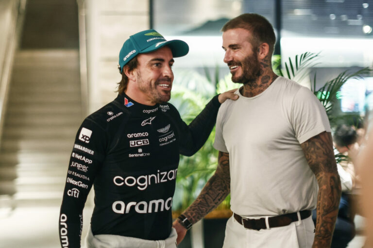 Fernando Alonso, David Beckham