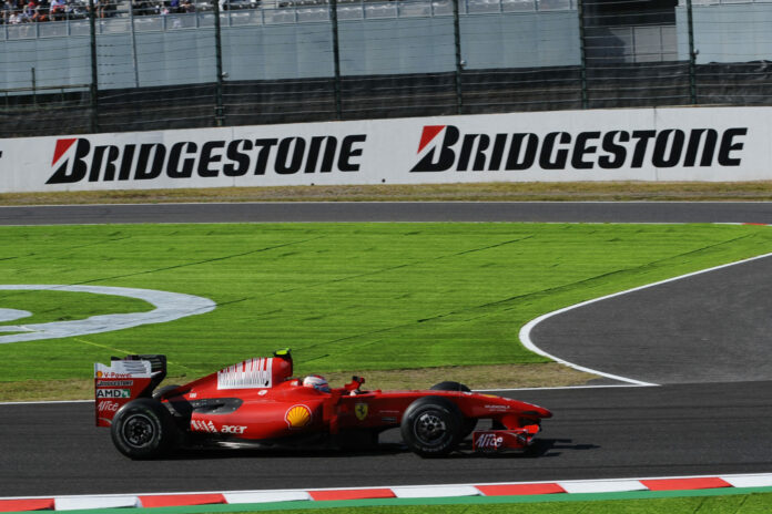 F1 Bridgestone Ferrari 2009 Kimi Räikkönen