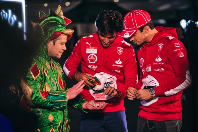 Carlos Sainz Charles Leclerc