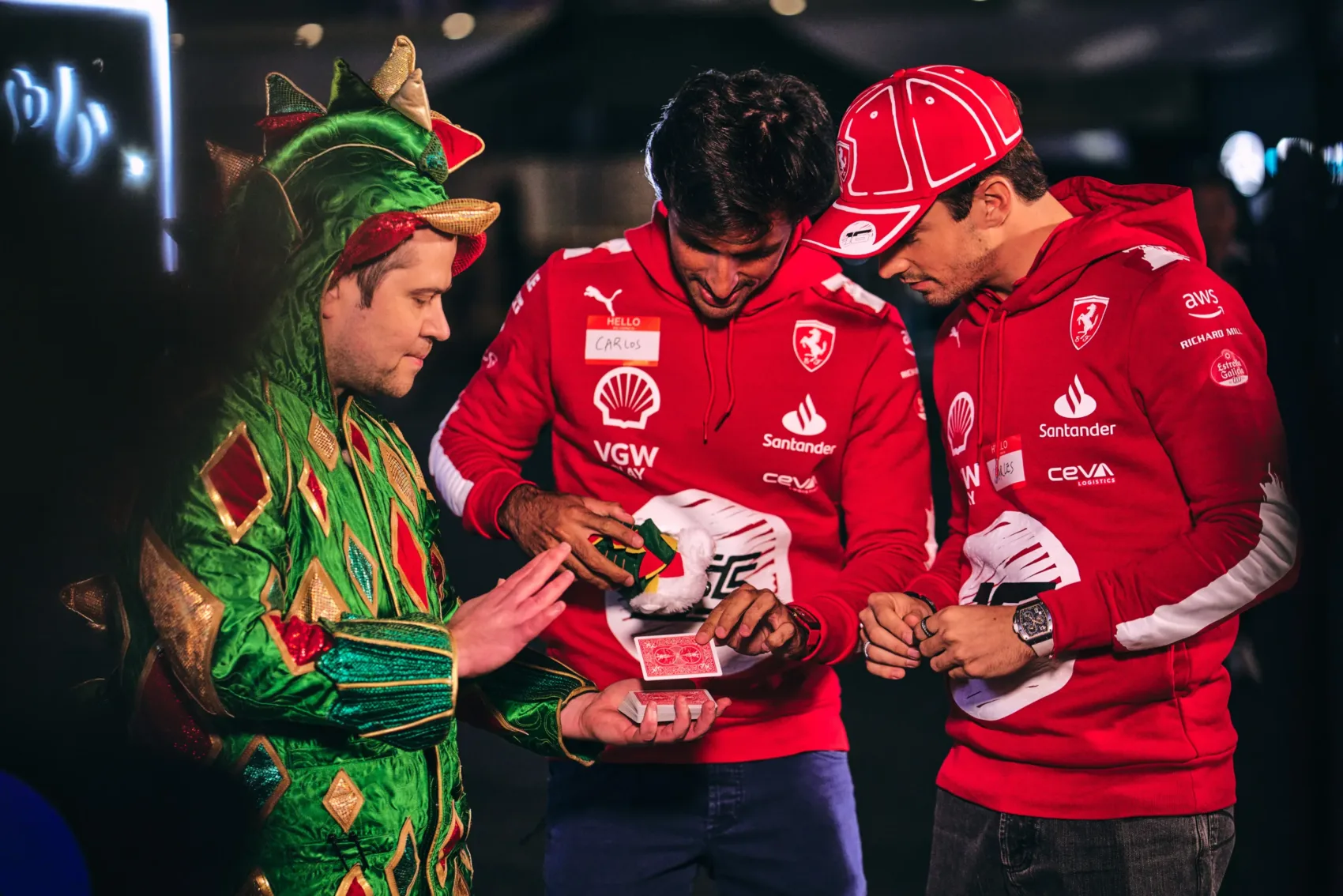 Carlos Sainz Charles Leclerc