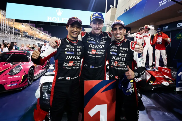 Hirakava, Hartley, Buemi, Toyota