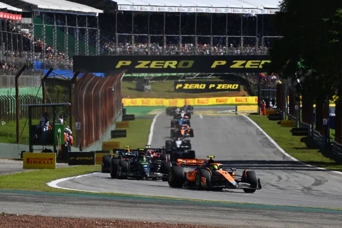 F1 mezőny Lando Norris McLaren