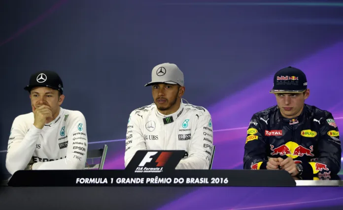 Nico Rosberg Lewis Hamilton Max Verstappen