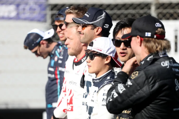 Logan Sargeant, Alex Albon, Kevin Magnussen, Nico Hülkenberg, Daniel Ricciardo, Yuki Tsunoda, Guanyu Zhou, Valtteri Bottas