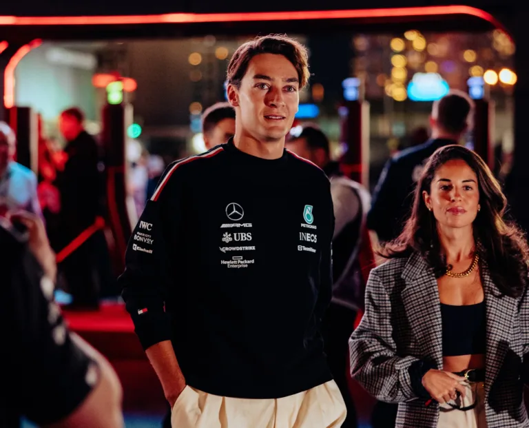 George Russell, Carmen Montero Mundt, Mercedes