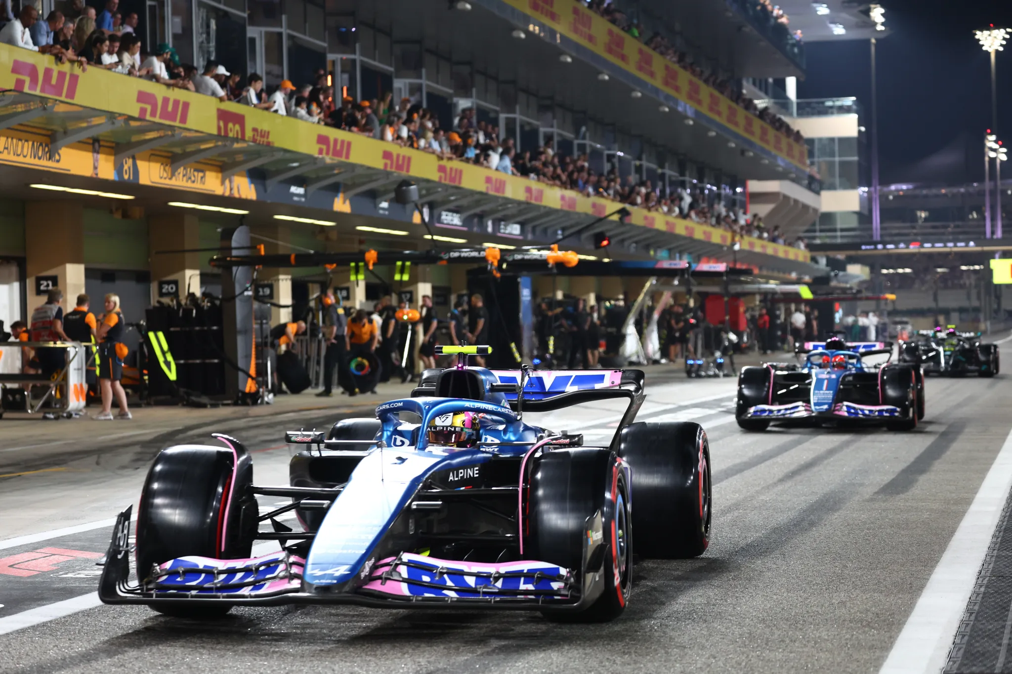 Esteban Ocon, Pierre Gasly, Alpine