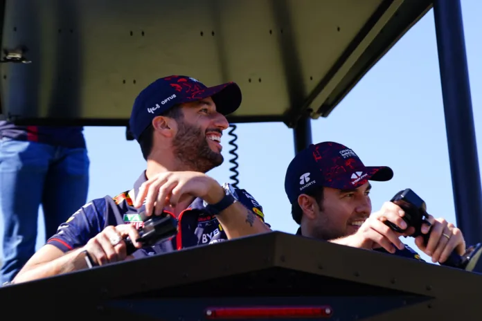 Daniel Ricciardo, Sergio Pérez, Red Bull