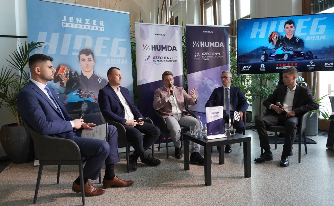 Hideg Ádám sajtótájékoztatója