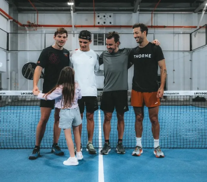 Verstappen, Norris, Alonso, Ricciardo