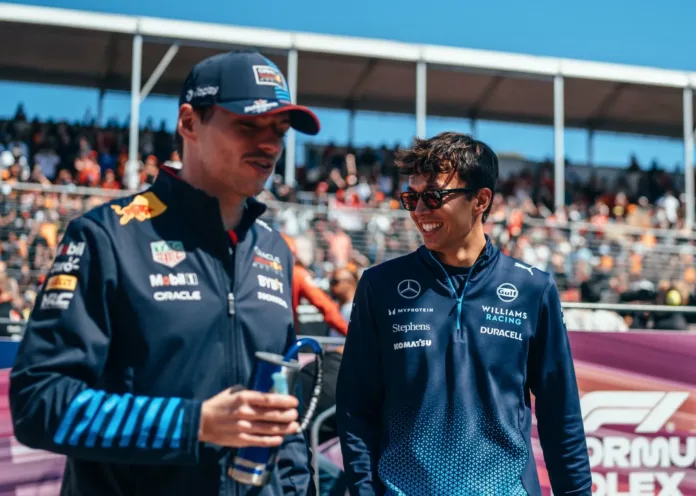 Albon, Verstappen