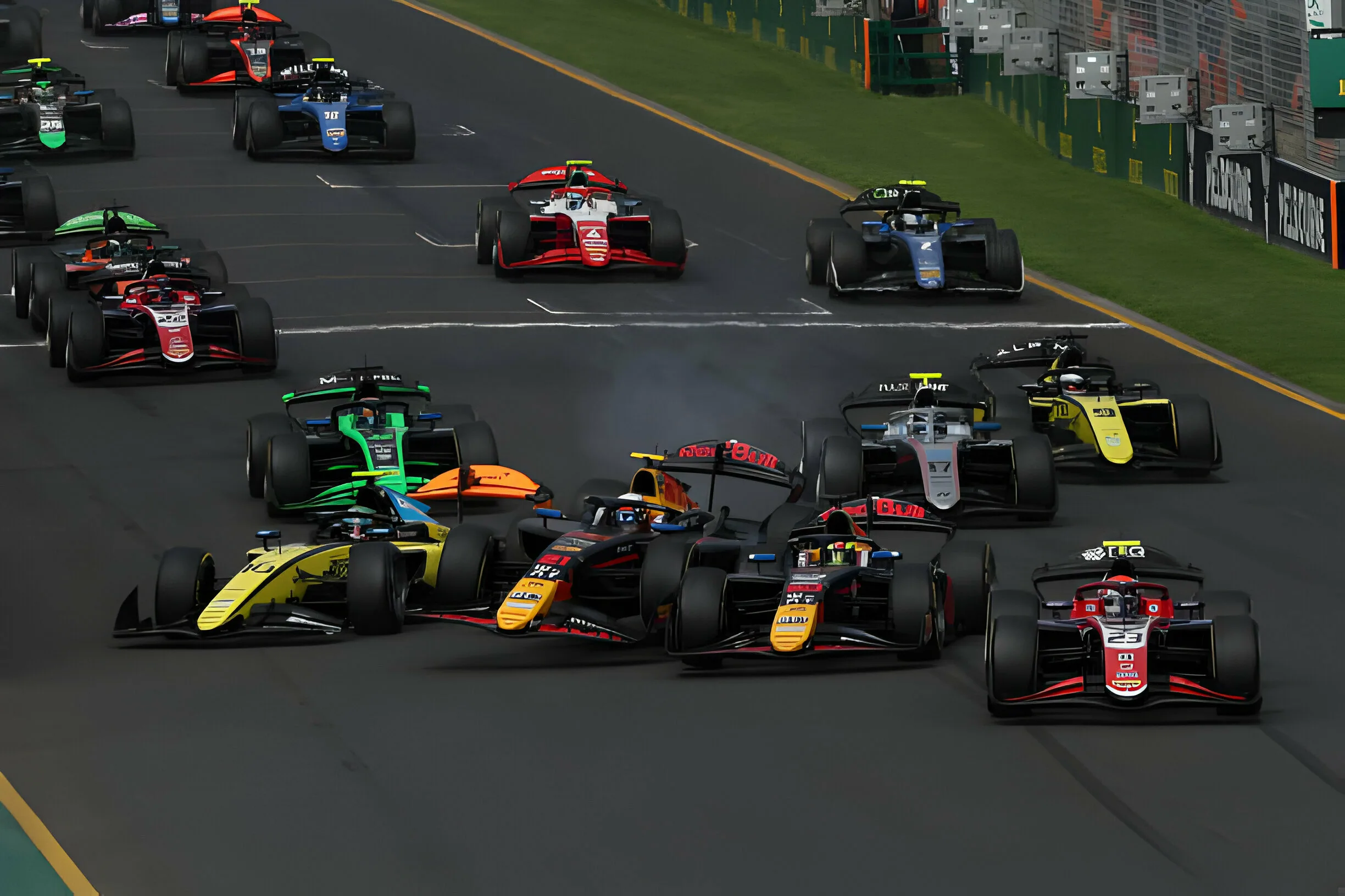 Ütközött a két Red Bull-nevelt az F2-ben, a győzelmet is elvették miatta