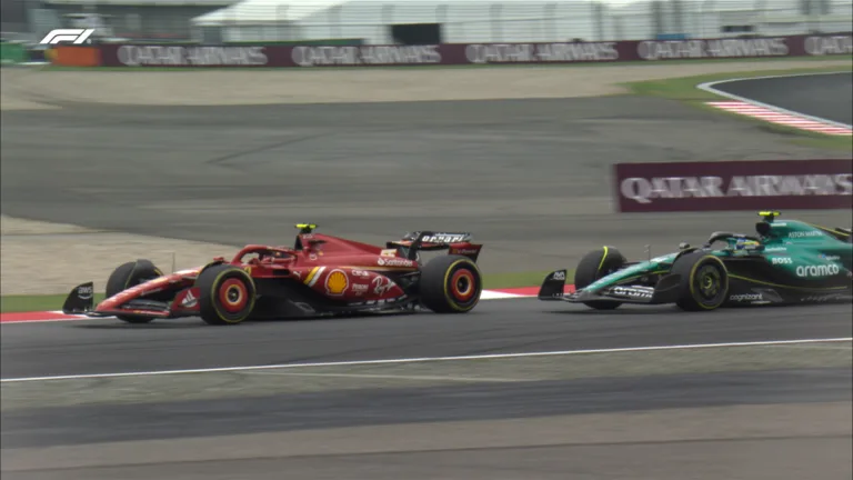 Alonso, Sainz Kínai