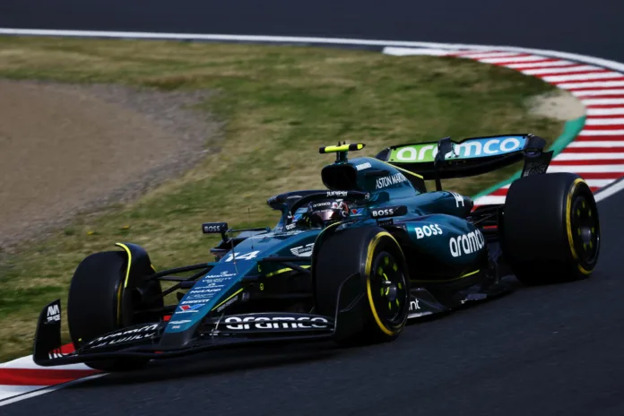 Alonso, Aston Martin, Japán
