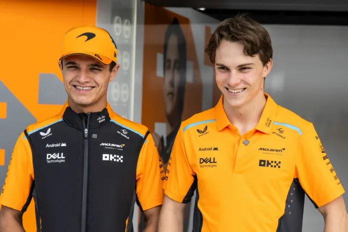 Norris Piastri McLaren