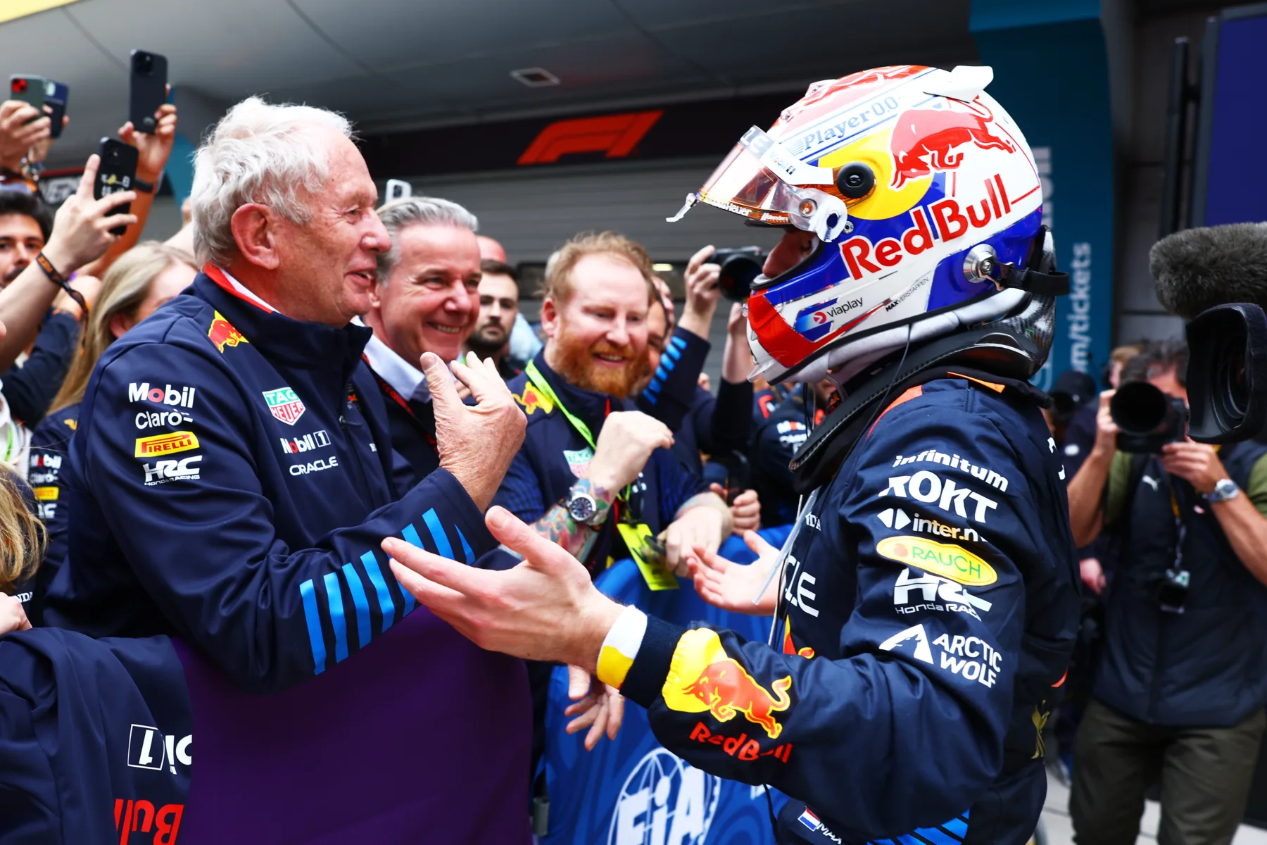 Max Verstappen, Helmut Marko, Red Bull