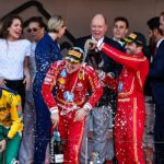 Ferrari Leclerc Monaco Sainz