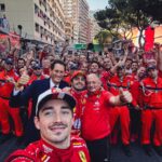 Ferrari Leclerc Monaco