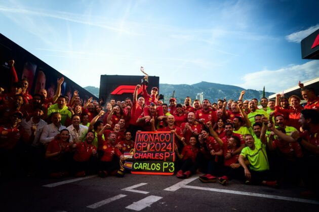 Ferrari Leclerc Monaco