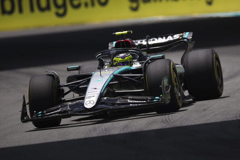 Hamilton Mercedes Miami