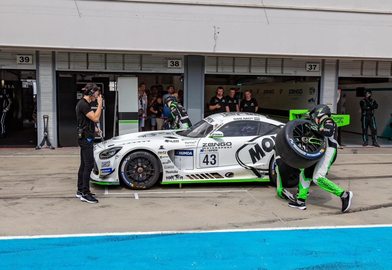 Átesett a GT Open tűzkeresztségén Nagy Dániel, de nem hiba nélkül