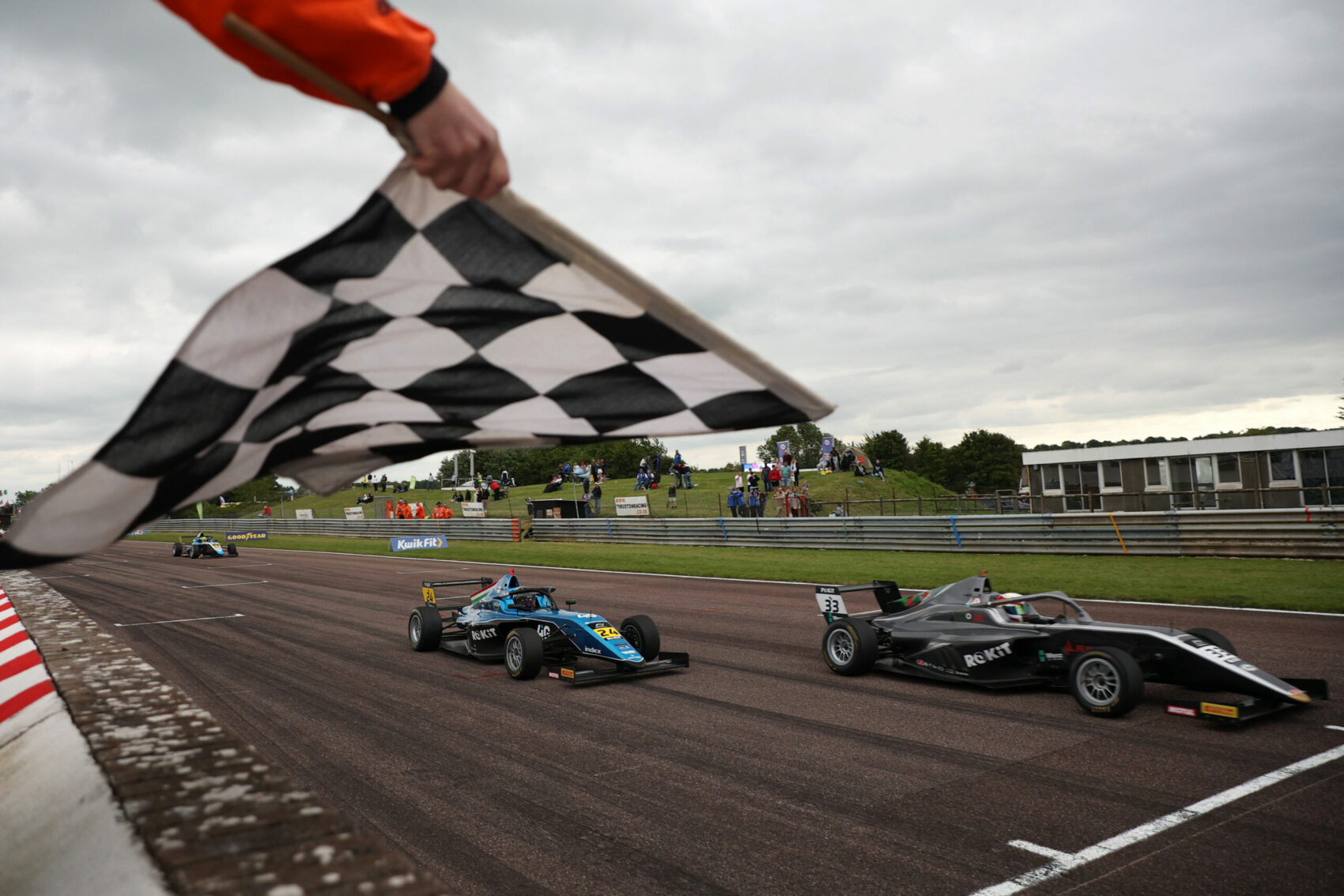 Molnár Martin először állhatott az újoncok dobogójának második fokára a brit F4-ben