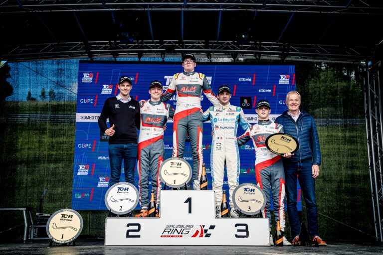 Dobogóra állt Losonczy Levente a TCR Europe salzburgi hétvégéjén