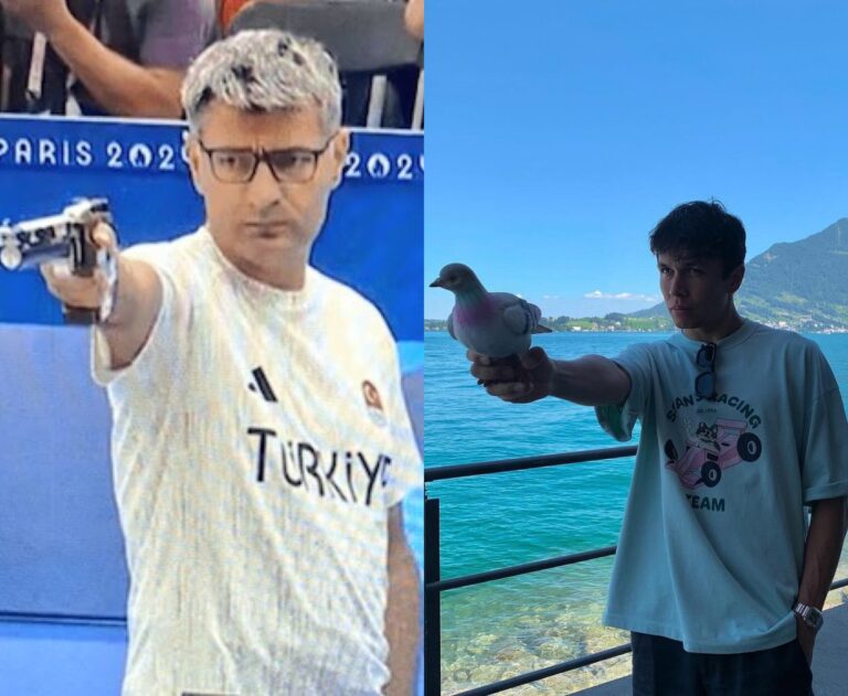 Elkerülhetetlen volt: az F1-et is elérte a szuperlaza török sportlövő mémje