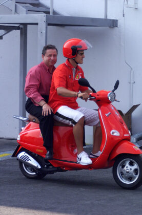 Michael Schumacher, Jean Todt, Magyar Nagyd&iacute;j, 2001