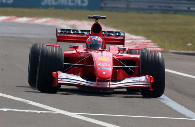 Rubens Barrichello, Ferrari, Magyar Nagyd&iacute;j, 2001