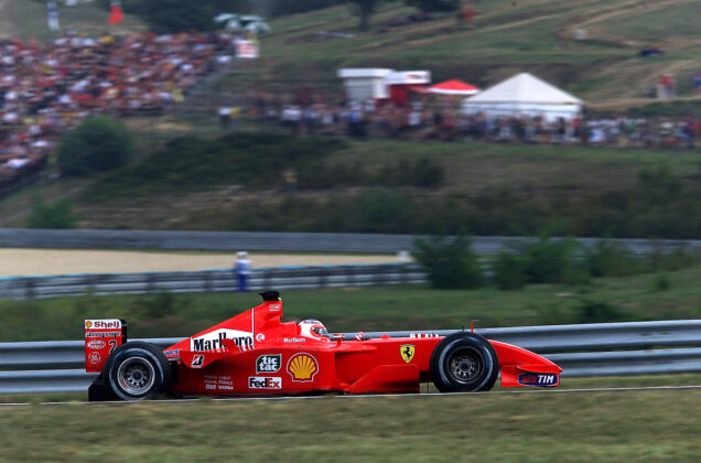 Rubens Barrichello, Ferrari, Magyar Nagyd&iacute;j, 2001
