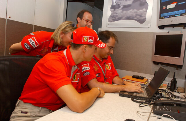 Michael Schumacher, Ferrari, Magyar Nagyd&iacute;j, 2001