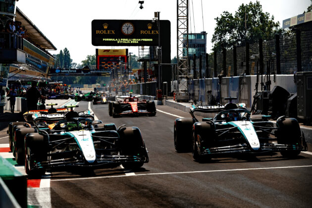 Forma-1, Lewis Hamilton, George Russell, Mercedes, Lando Norris, McLaren, Carlos Sainz, Ferrari, Olasz Nagyd&iacute;j 2024