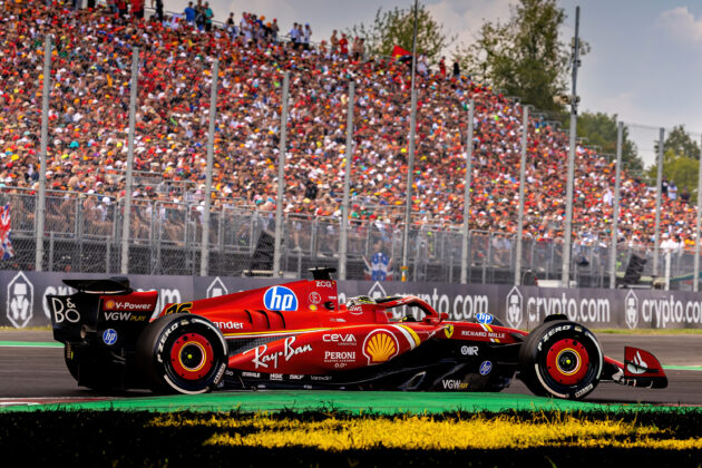 Forma-1, Charles Leclerc, Ferrari, Olasz Nagyd&iacute;j 2024