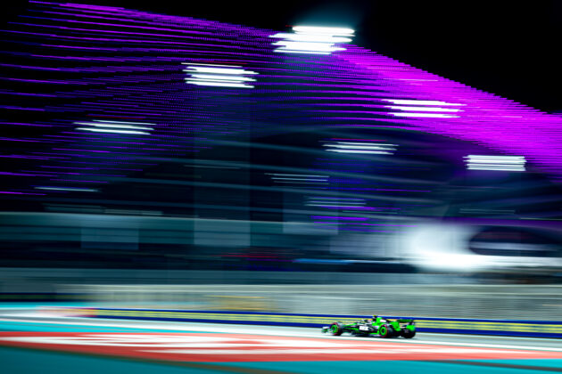 Guanyu Zhou, Sauber, Abu-dzabi Nagyd&iacute;j