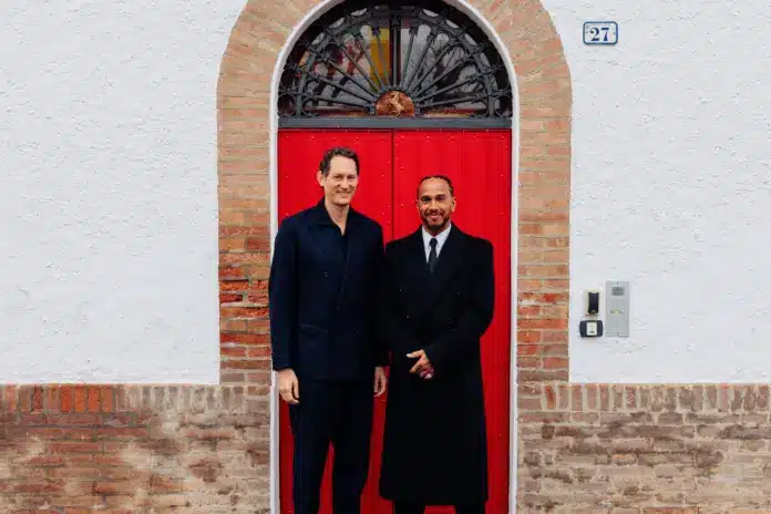 John Elkann, Lewis Hamilton, Ferrari