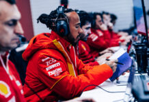 Lewis Hamilton, Ferrari, teszt, Barcelona