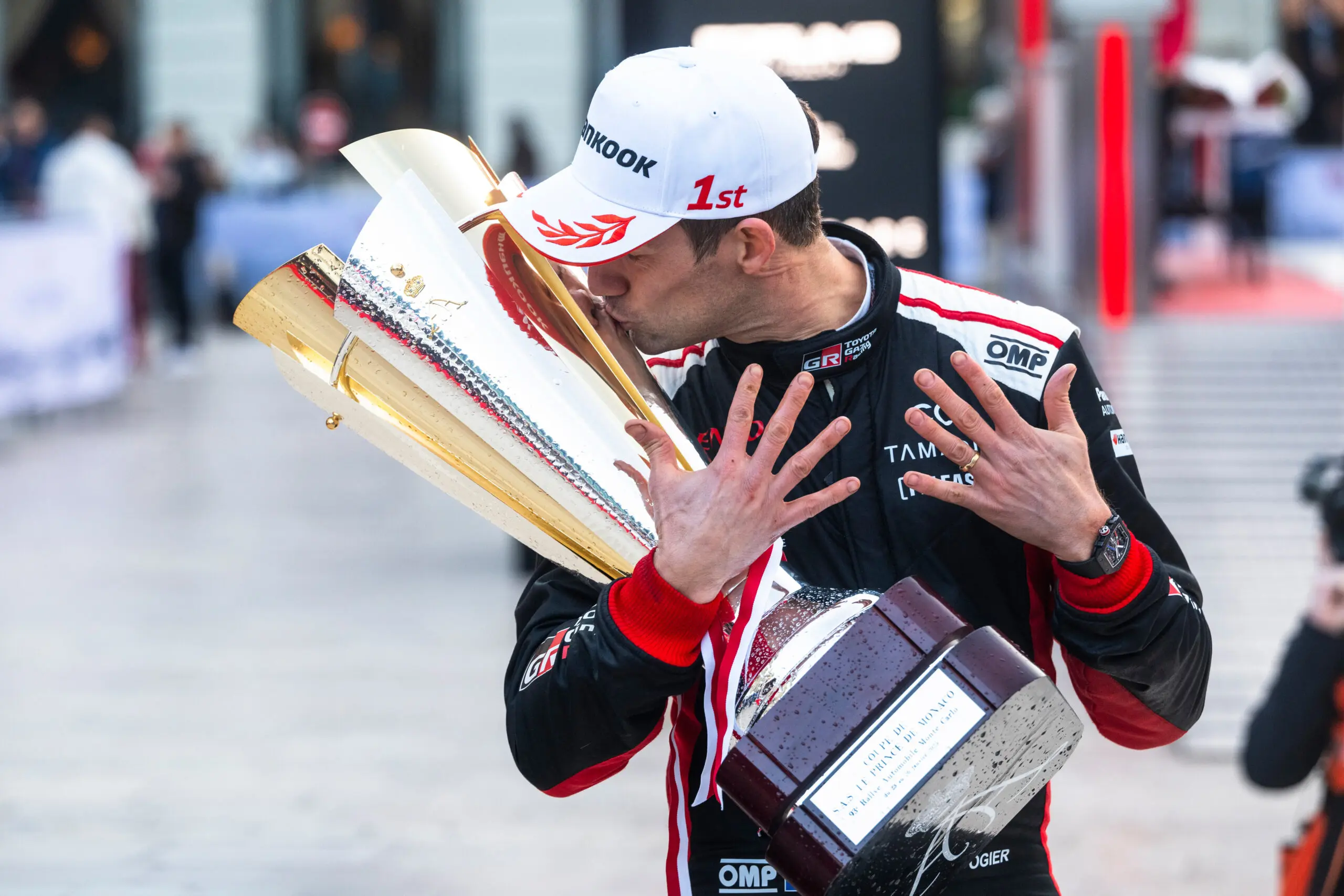 Videón Sébastien Ogier mind a tíz monte-carlói győzelme