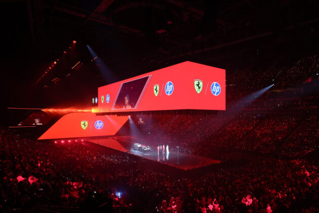 Lewis Hamilton, Charles Leclerc, Fr&eacute;d&eacute;ric Vasseur, Ferrari