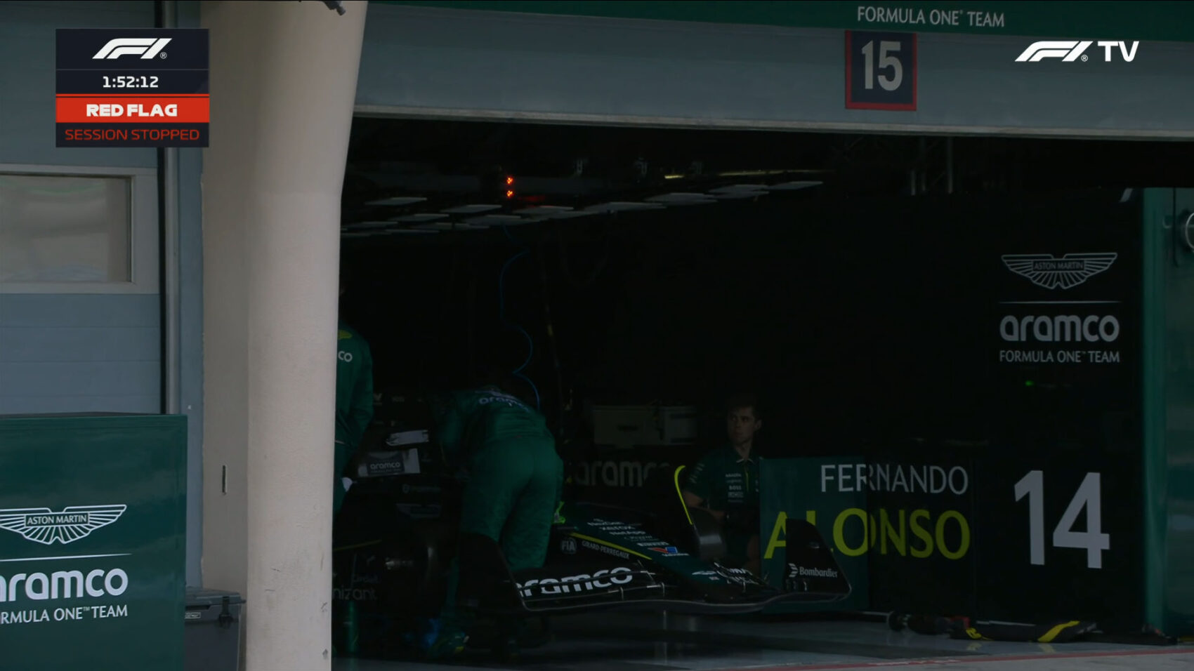 Áramszünet Bahreinben, leállt az F1-es teszt (képek)