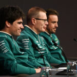 Lance Stroll, Andy Cowell, Fernando Alonso