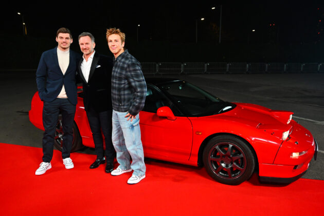 Max Verstappen, Christian Horner, Liam Lawson
