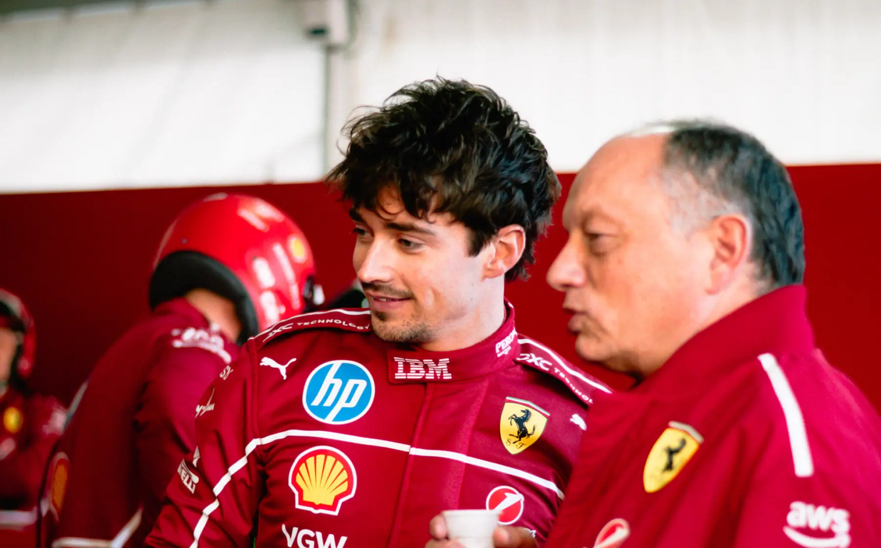 Charles Leclerc, Frédéric Vasseur, Ferrari, bemutató, Milánó