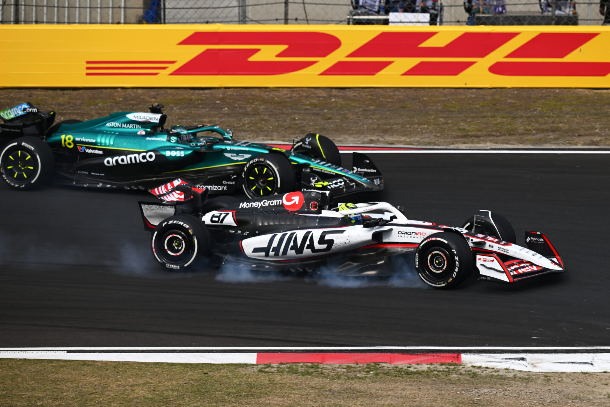 Oliver Bearman, Haas, Lance Stroll, Aston Martin