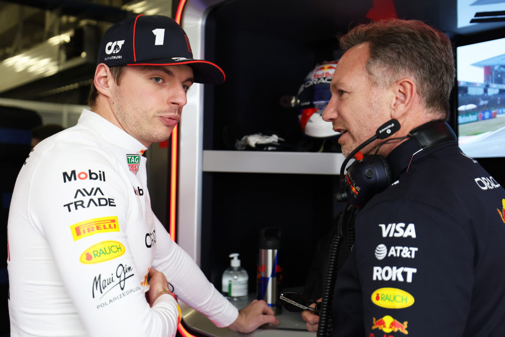 Max Verstappen, Christian Horner, Red Bull