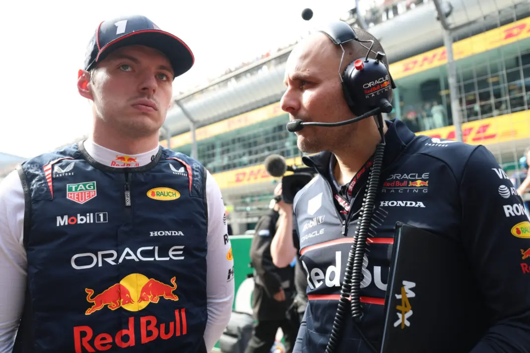 Max Verstappen, Gianpiero Lambiase, Red Bull, Kínai Nagydíj