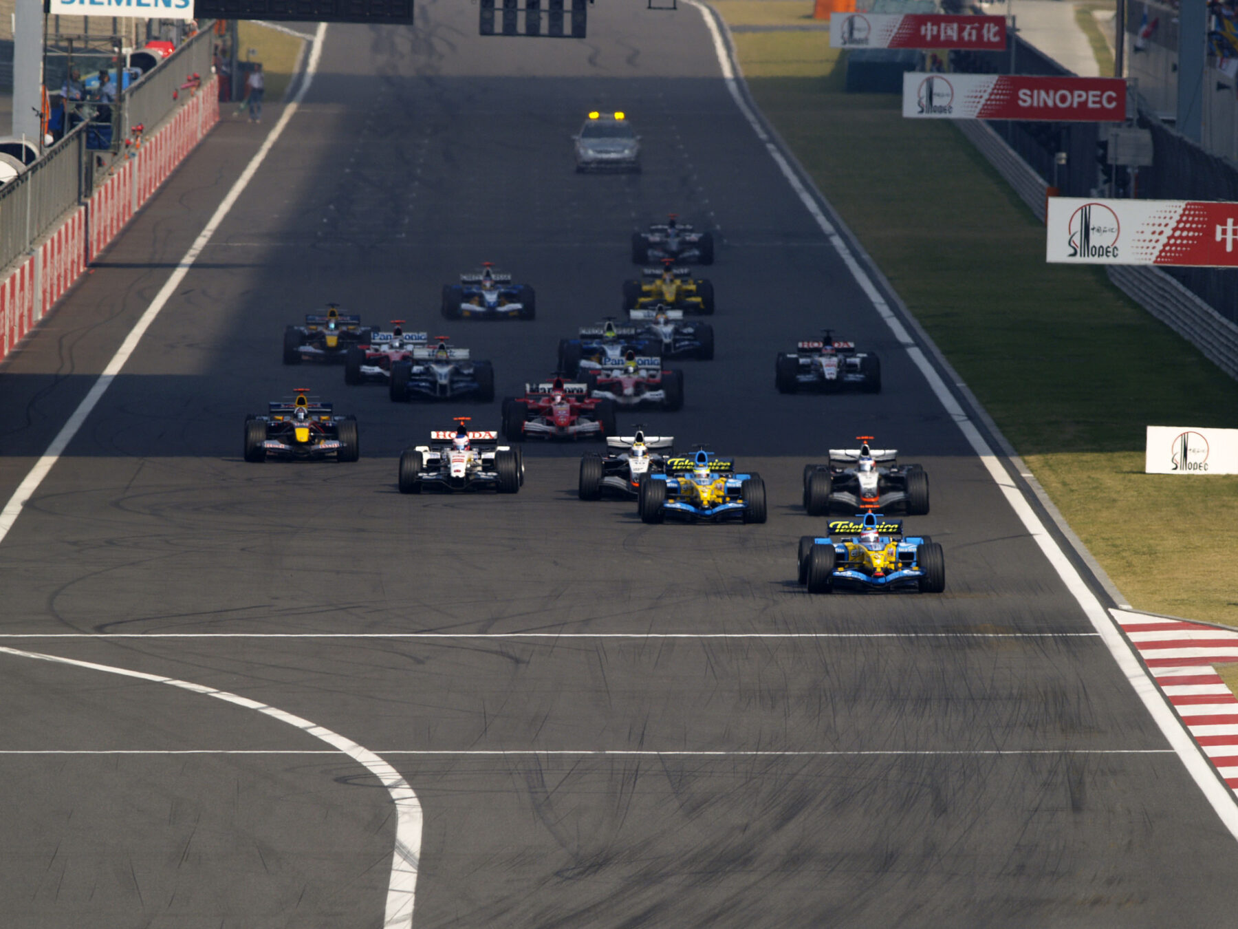 Kínai Nagydíj, 2005, rajt