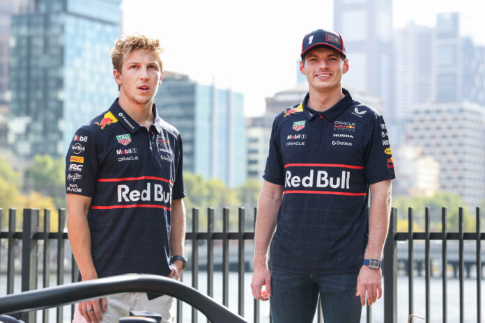 Max Verstappen Liam Lawson