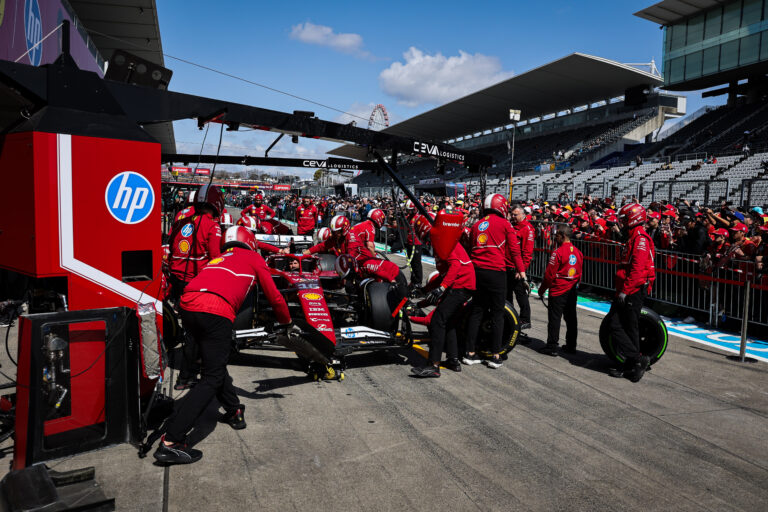 Ferrari, kerékcsere, Japán Nagydíj