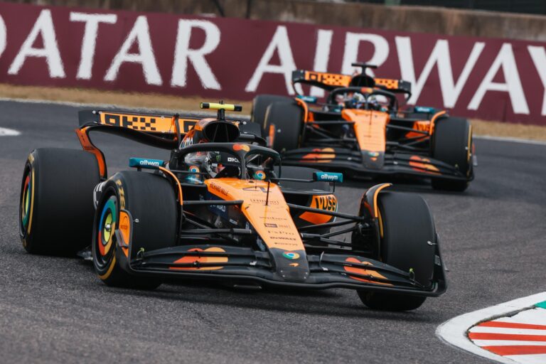 Lando Norris, Oscar Piastri, McLaren, Japán Nagydíj