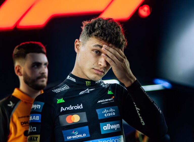 „Lapozzunk!” – kellemetlen autótörése után Norris meghúzta a határt a szerencse és a csoda között